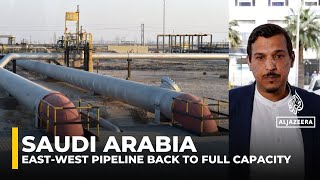 Saudi Arabia restores east-west pipeline to full capacity after regional attacks