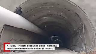 #A1 Sibiu - Pitești, Secțiunea Boița - Cornetu: Incursiune în tunelurile Balota și Robești