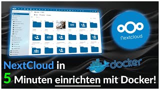 🚀 Nextcloud in 5 Minuten mit Docker auf Debian! 🐳📁 (Einfache Anleitung!)