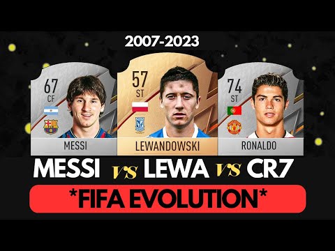 Ronaldo VS Messi VS Lewandowski FIFA EVOLUTION! 😢💔 FIFA 04 - FIFA 22 | Transfer News
