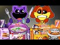 Convenience Store PURPLE ORANGE Mukbang CATNAP Vs DOGDAY POPPY PLAYTIME CHAPTER3 Animation ASMR