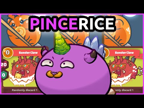 Unique PinceRice Meta! - 2534 MMR Season 21 Gameplay | Axie Infinity