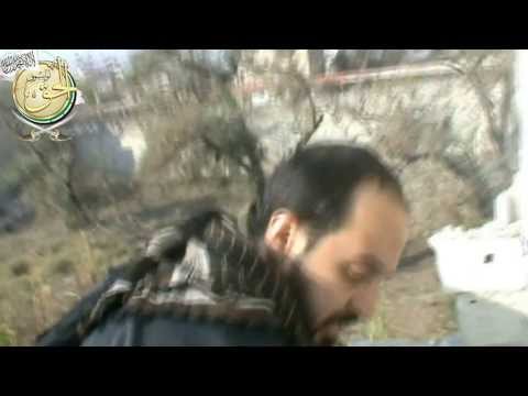 اشتباكات بين لواء سيوف الحق وقوات النظام في حي جوبر في مدينة دمشق