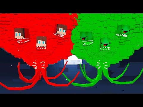 How MIKEY AND JJ BECOME WITHER STORM in Minecraft ? JJ vs Mikey Maizen!