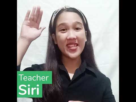 Siriのプロフィール動画