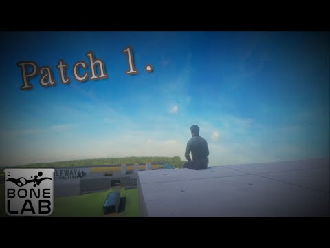 Exploring bonelab's OLDEST patch.