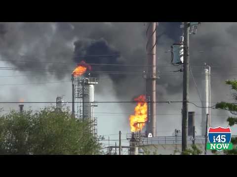 Valero refinery explosion and fire in Texas City