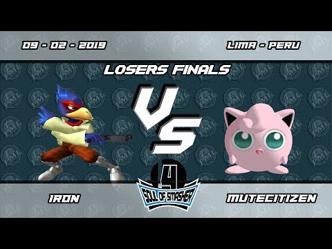 S.O.S. 4 - PML Iron (Falco) vs MuteCitizen (Jigglypuff) - Losers Finals