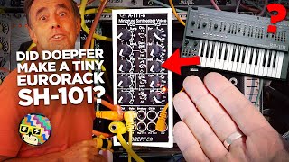 Video thumbnail for Is the Doepfer A-111-6 module an SH-101...that's cheap?! by mylarmelodies
