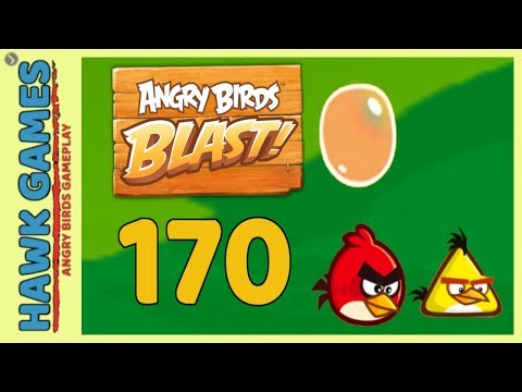 Angry Birds Blast 💥 Level 170 - 3 Stars Walkthrough, No Boosters