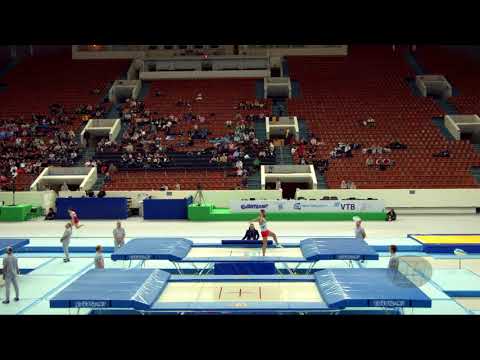 GRISHUNIN Ilya (AZE) - 2018 Trampoline Worlds, St. Petersburg (RUS) - Qualification Trampoline R1