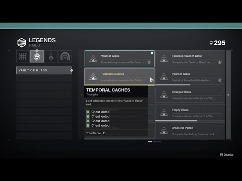 HOW TO GET ALL 4 VAULT OF GLASS SECRET CHESTS - DESTINY 2