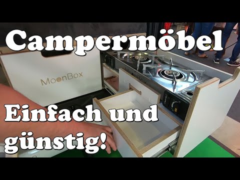 Moonbox Möbelsystem aus Polen - leicht und schnell im Minicamper oder Bus eingebaut