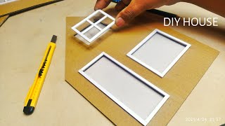 How To Make Cardboard House |Diy House Craft