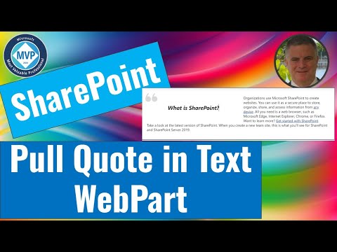 Enhance SharePoint Pages with New Pull Quote Webparts Enhance SharePoint Pages with New Pull Quote Webparts