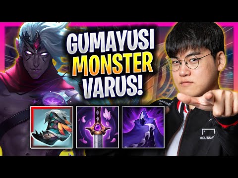 GUMAYUSI IS A MONSTER WITH VARUS! - T1 Gumayusi Plays Varus ADC vs Jhin! | Season 2025
