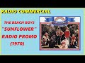 RADIO COMMERCIAL - THE BEACH BOYS "SUNFLOWER" RADIO PROMO (1970)