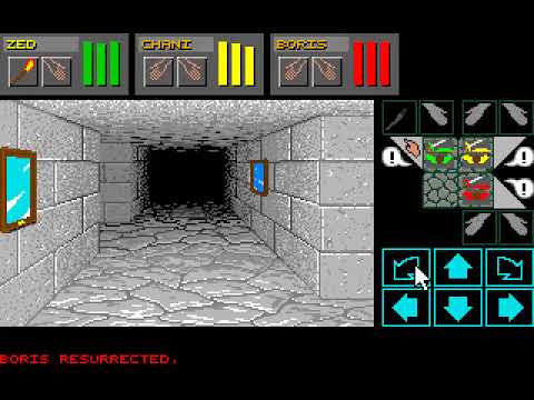 Sphenx - Dungeon Master 1 for Dungeon Master 2 Engine V4 running on FreeDOS (2024-10)
