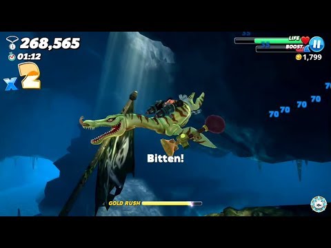 XL Shark Contest Highscore in Galleon Map (Drago Pliosaur) - Hungry Shark World