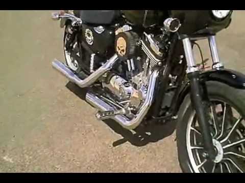 Burly Slammer Kit on a Sportster