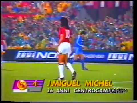 COPPA CAMPIONI    1989 Semifinale MILAN REAL 5 0