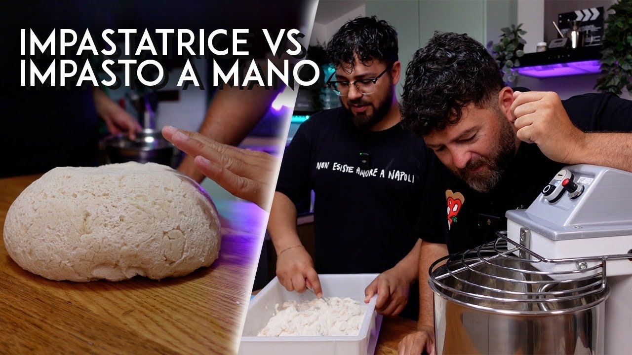 IMPASTO BIGA A MANO VS IMPASTATRICE - PIZZA NAPOLETANA CONTEMPORANEA con  @MalatidiPizza