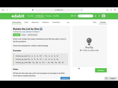Python Function Rotate The List By One