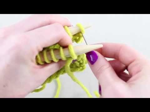 Simple Stylish Knitting Tutorial: Knitting Course Technique 49: Matti Stitch Seam