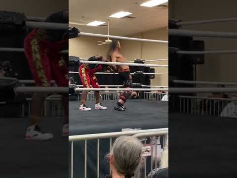 Anthony Greene tries to Finish Armani Kayos #chaotic #wrestling #aew #wwe