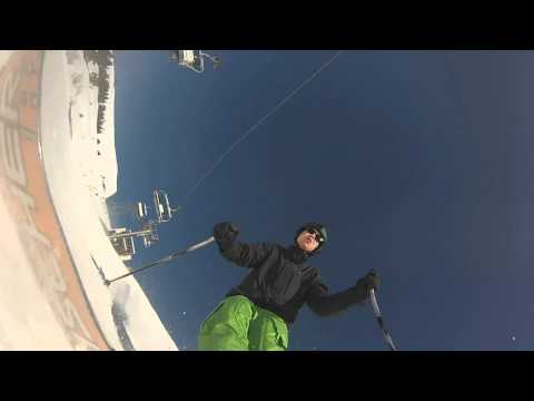 Skiing Day Oberstdorf - Flying GoPro