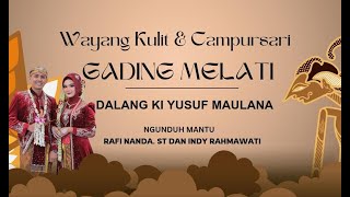 Download lagu PAK LURAH NGUNDUH MANTU -  RAFI NANDA. ST  &  INDY RAHMAWATI - GADING MELATI DALANG KI YUSUF MAULANA mp3