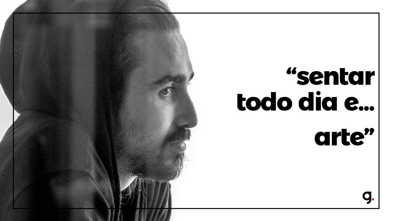 sentar todo dia e... arte.