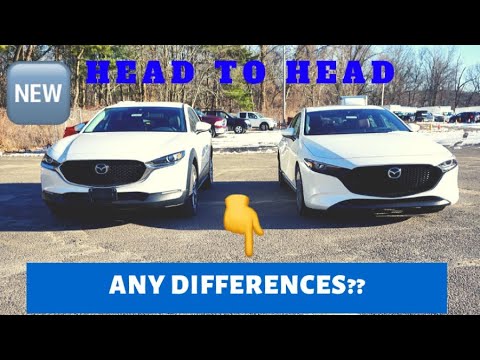 Comparison: Mazda3 Hatch vs all new CX-30, Which one is right for you?