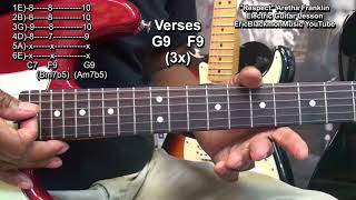RESPECT Aretha Franklin Dedication Guitar Lesson FunkGuitarGuru R&B