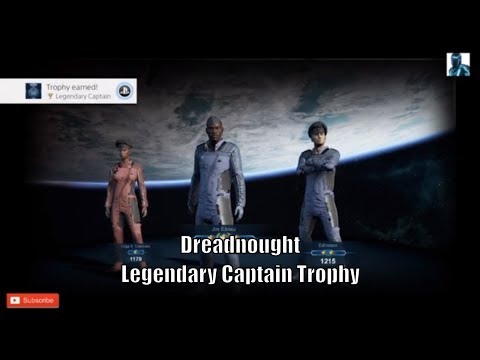 Dreadnought - Legendary Captain Trophy