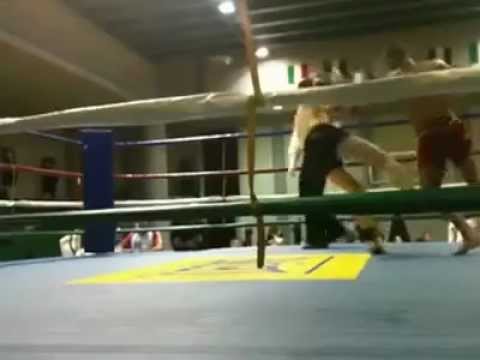 Morgan Adrar seuadam vs Luca d'Isanto. WFC title europeen -67kg muaythai