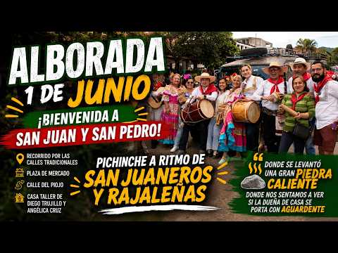 ALBORADA DE SAN JUAN Y SAN PEDRO 2026 EN GARZÓN HUILA | Pichinche, Rajaleñas y Tradición Huilense