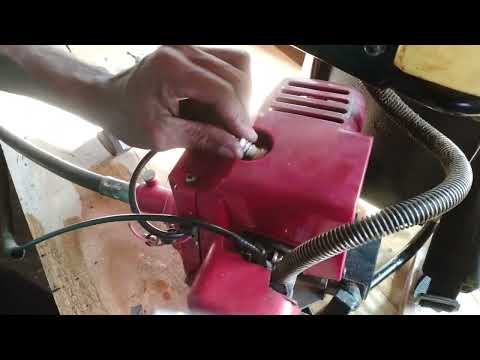 grass cutting machine starting problem | brush cutter starting | Brush Cutter Starting Trouble