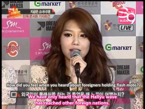 ETN Entertainment News Girls' Generation Tour Press Conference - SNSD [2011.07.26] (en)