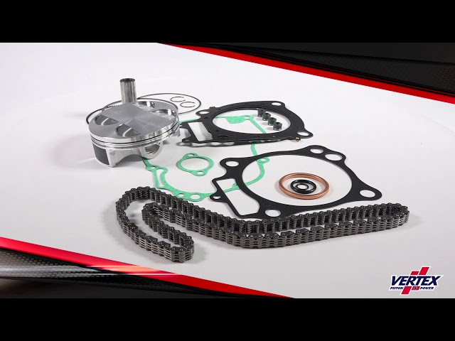 Vertex Top End Piston Gasket Kit 77.95 12.9:1 5