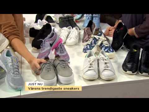 Vårens trendigaste sneakers - Nyhetsmorgon (TV4)
