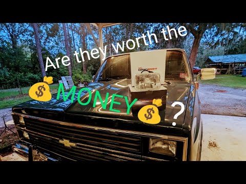 Holley RetroBright headlight upgrade and install on square body Chevy