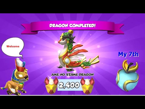 Have you got Ame no Uzume Dragon-Dragon Mania Legends | Got my 7th Sacred Apple | DML