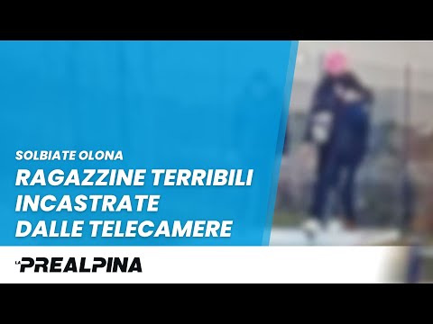 Ragazzine terribili incastrate dalle telecamere