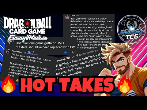 Dragonball Super Card Game HOT TAKES! Fusion World AND Masters