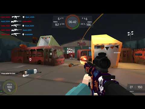 POLYBLICY - First person shooter browser game