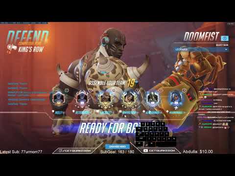 Overwatch Rollout Doomfist God GetQuakedOn Predator Of King's Row