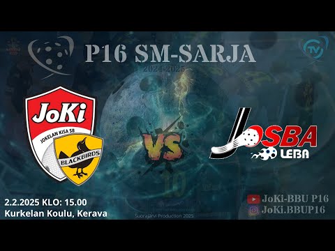 Maalikooste P16 SM JoKi/BBU - Josba/Leba 2.2.2025