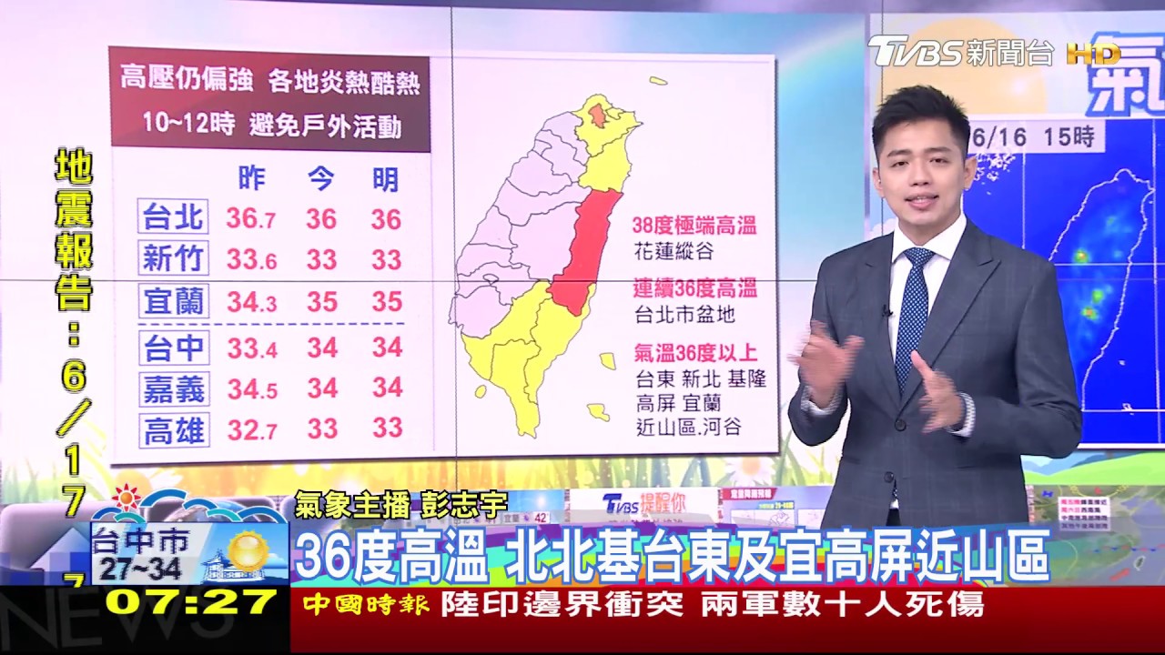 快融化了!高壓籠罩全台熱翻 花蓮恐再飆38度