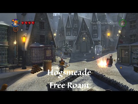 LEGO Harry Potter Years 5-7 Playthrough Part 28 - Hogsmeade - Free Roam